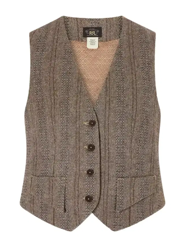 Wool And Cotton-blend Vest Wool And Cotton-blend Vest