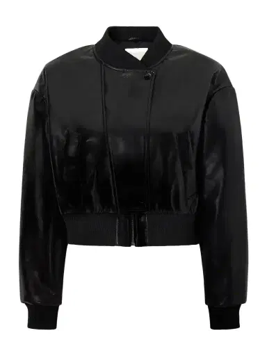 Citizens of Humanity Camille Cropped Recycled-leather Jacket | Thumbnail 1