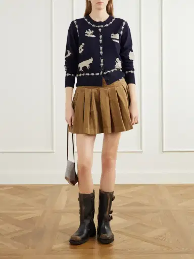 Sea Marguerite Embroidered Wool Cardigan | Thumbnail 2 Sea Marguerite Embroidered Wool Cardigan | Thumbnail 2