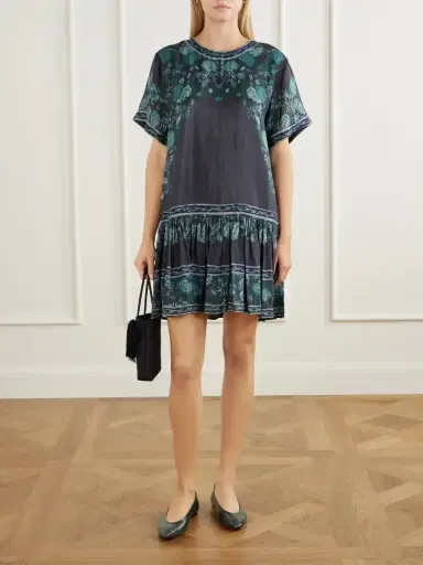 Sea Tulla Printed Crepe Mini Dress | Thumbnail 2 Sea Tulla Printed Crepe Mini Dress | Thumbnail 2