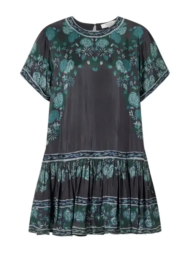 Tulla Printed Crepe Mini Dress Tulla Printed Crepe Mini Dress
