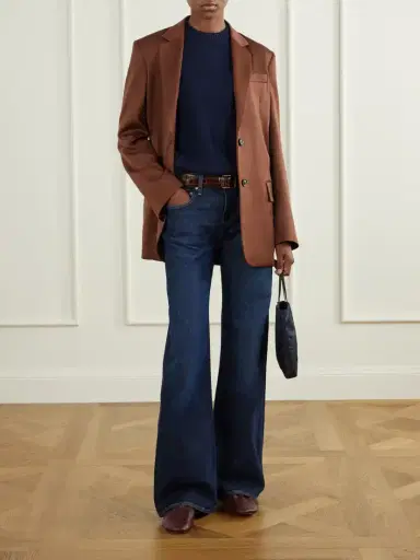 Another Tomorrow Wool Blazer | Thumbnail 2