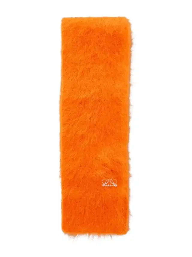 Loewe Logo-embroidered Brushed Alpaca-blend Scarf
