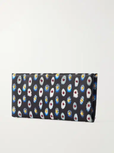 Staud Muse Bead-embellished Satin Clutch | Thumbnail 4