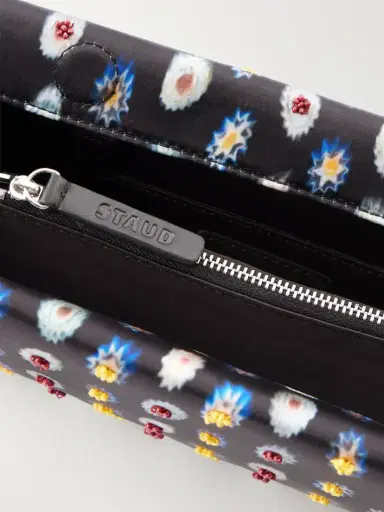 Staud Muse Bead-embellished Satin Clutch | Thumbnail 6