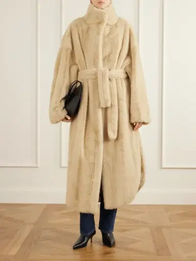 The Frankie Shop Ravello Plush Coat | Thumbnail 2 The Frankie Shop Ravello Plush Coat | Thumbnail 2
