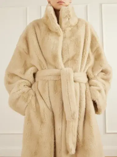 The Frankie Shop Ravello Plush Coat | Thumbnail 5 The Frankie Shop Ravello Plush Coat | Thumbnail 5