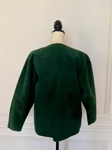 Jen Wonders Studio Dark Green Suede Jacket | Thumbnail 9 Jen Wonders Studio Dark Green Suede Jacket | Thumbnail 9
