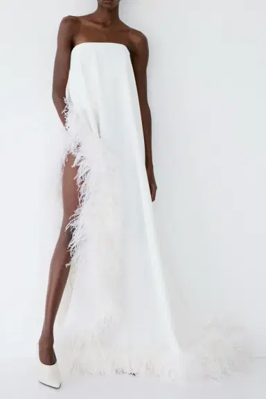 Ilkyaz Ozel Swan Dress | Thumbnail 2