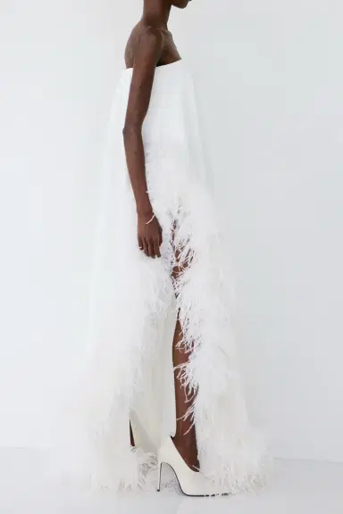 Ilkyaz Ozel Swan Dress | Thumbnail 3