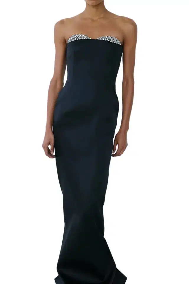 Ilkyaz Ozel Noélie Strapless Dress