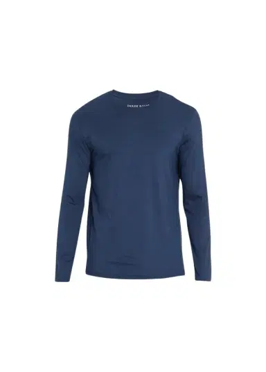 Derek Rose Men's Long-Sleeve Jersey Tee | Thumbnail 1 Derek Rose Men's Long-Sleeve Jersey Tee | Thumbnail 1