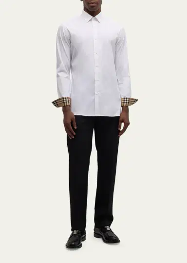 Burberry Men's Sherfield Sport Shirt | Thumbnail 2