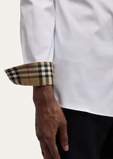 Burberry Men's Sherfield Sport Shirt | Thumbnail 5