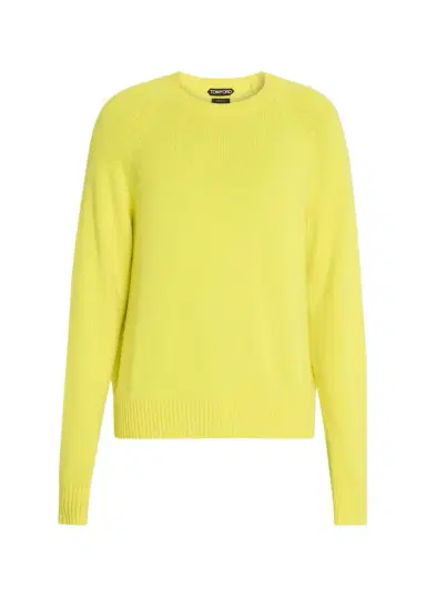 Tom Ford Men's Felted Cashmere Crewneck Sweater | Thumbnail 1