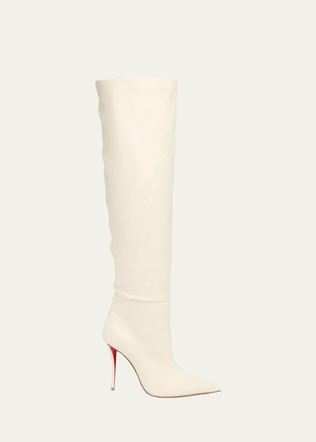 Christian Louboutin 100mm Zependris Leather Boots