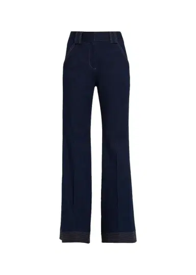 Veronica Beard Lancelor High-Rise Wide-Leg Jeans | Thumbnail 1