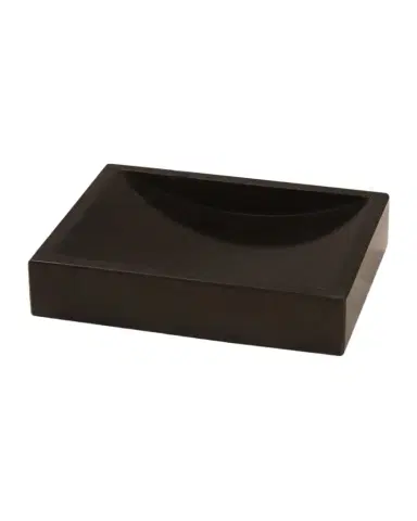 Marble Crafter Myrtus Collection Square Marble Soap Dish | Thumbnail 1