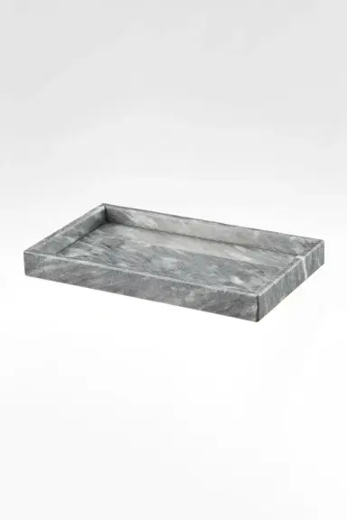 Marble Crafter Eris Collection Cloud Gray Small Vanity Tray | Thumbnail 2