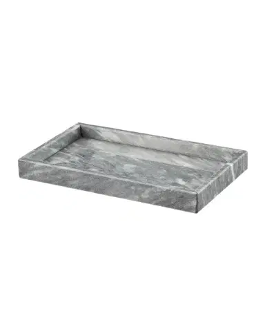 Marble Crafter Eris Collection Cloud Gray Small Vanity Tray | Thumbnail 1