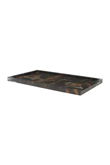 Marble Crafter Edesia Collection Honed Finish Marble Tray | Thumbnail 2