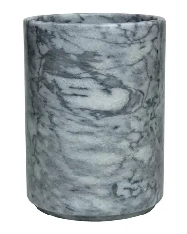 Marble Crafter Eris Collection Cloud Gray Wastebasket with Liner | Thumbnail 1
