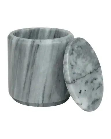 Marble Crafter Eris Collection Cloud Gray Canister | Thumbnail 1
