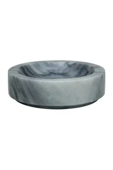 Marble Crafter Eris Collection Cloud Gray Soap Dish | Thumbnail 2