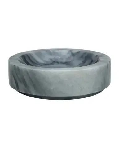 Marble Crafter Eris Collection Cloud Gray Soap Dish | Thumbnail 1