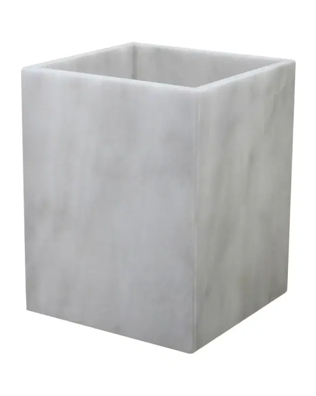 Marble Crafter Sinon Collection Wastebasket with Liner