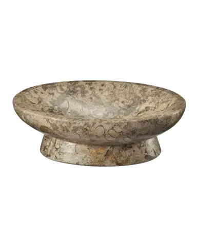 Marble Crafter Fossil Stone Oval Soap Dish | Thumbnail 2