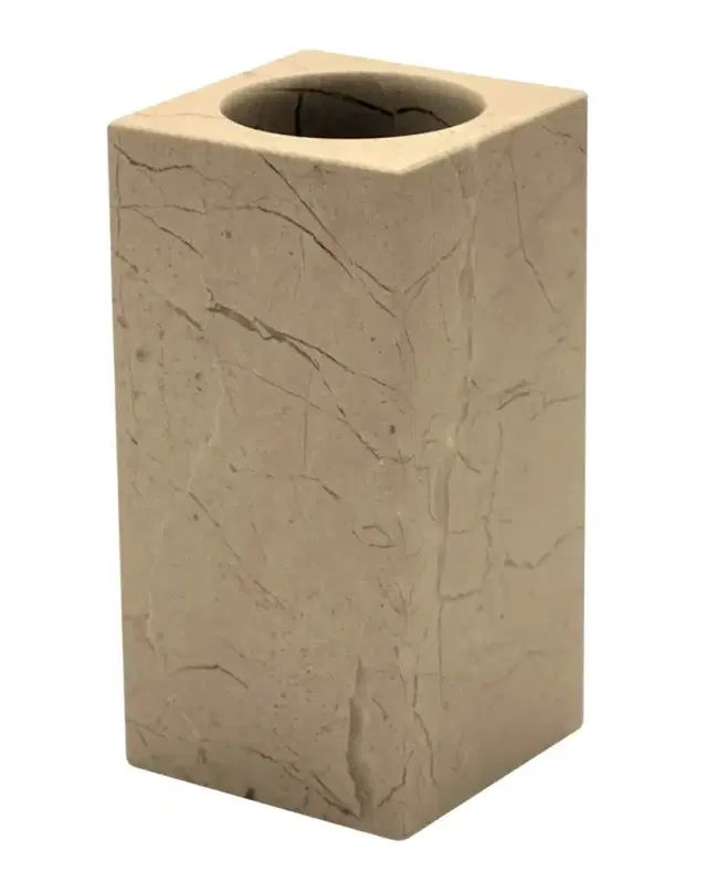 Marble Crafter Polished Square Verona Beige Marble Tumbler