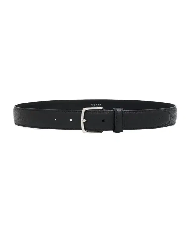 Classic Pebbled Leather Belt