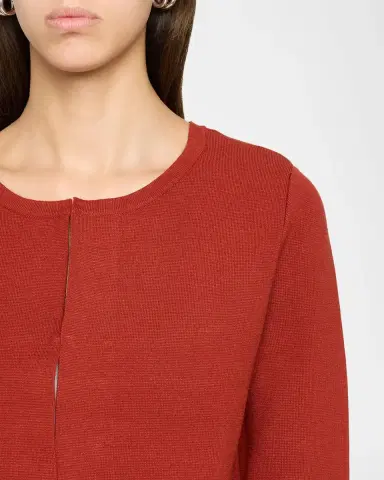 Elie Tahari The Kailany Cropped Knit Sweater | Thumbnail 5 Elie Tahari The Kailany Cropped Knit Sweater | Thumbnail 5