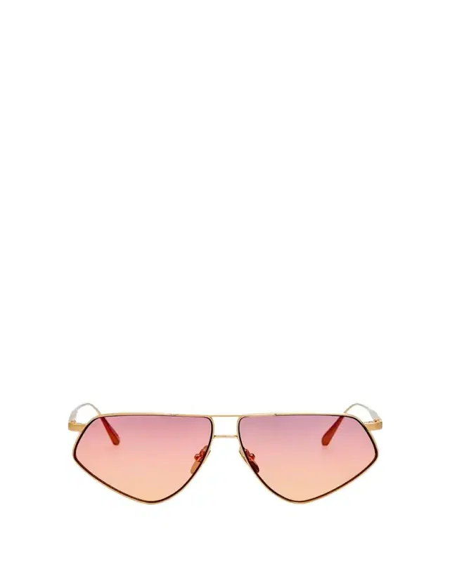 Linda Farrow Tarian 63MM Aviator Sunglasses