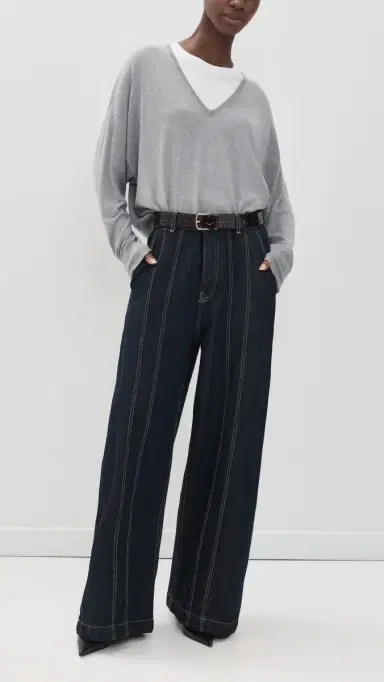 DL1961 Becca Low-Slung Baggy Pants | Thumbnail 5
