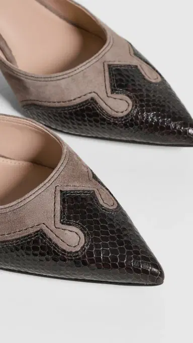 Veronica Beard Lisa Western Pumps | Thumbnail 6 Veronica Beard Lisa Western Pumps | Thumbnail 6