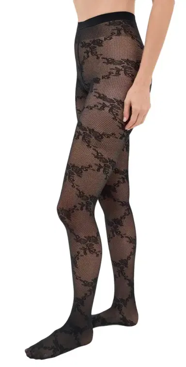 Wolford Floral Lace Tights | Thumbnail 1