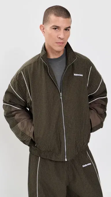 Nahmias Grid Warm Up Jacket | Thumbnail 2