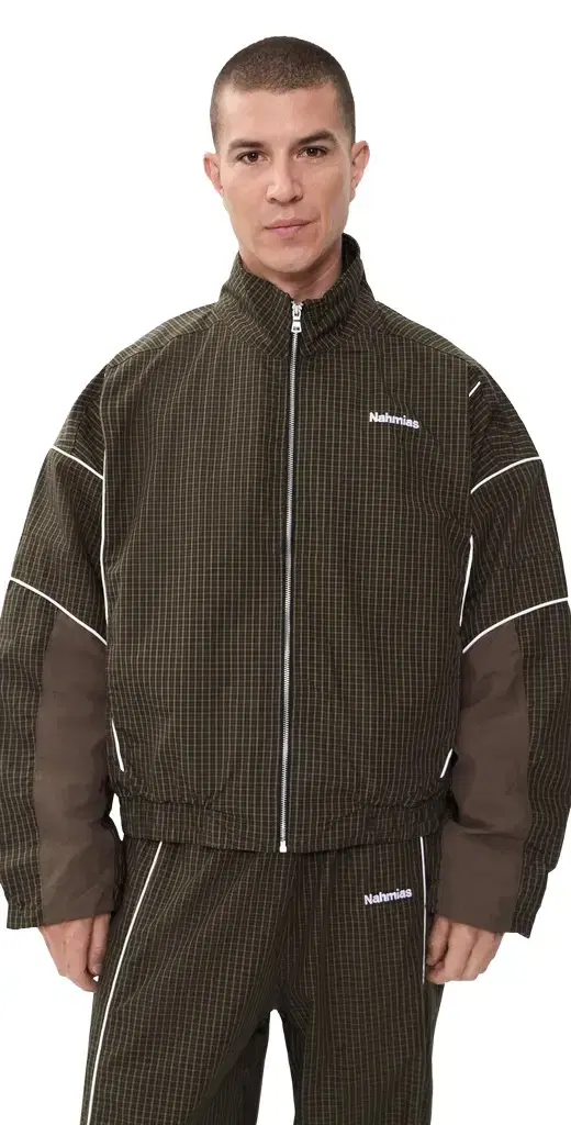Nahmias Grid Warm Up Jacket