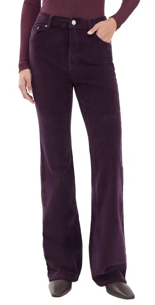 DL1961 Bridget Bootcut Instasculpt Corduroy Pants 33'