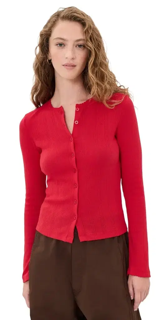 DAZE Stargazer Pointelle Cardigan
