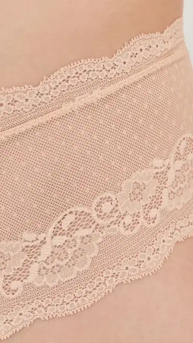 Eberjey Anouk Classic Lace Thong | Thumbnail 4