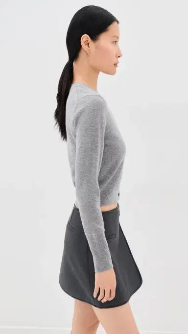 Simkhai Remi V Neck Cardigan | Thumbnail 4