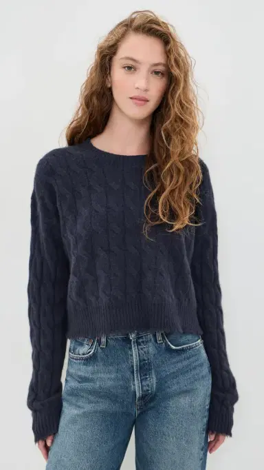 RE/DONE Rowe Cashmere Pullover | Thumbnail 2