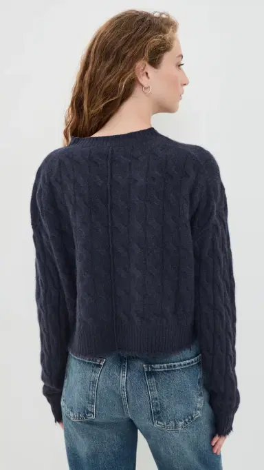 RE/DONE Rowe Cashmere Pullover | Thumbnail 3