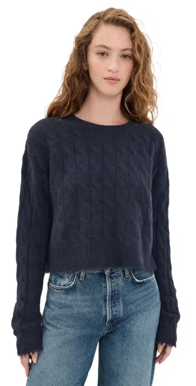 RE/DONE Rowe Cashmere Pullover | Thumbnail 1
