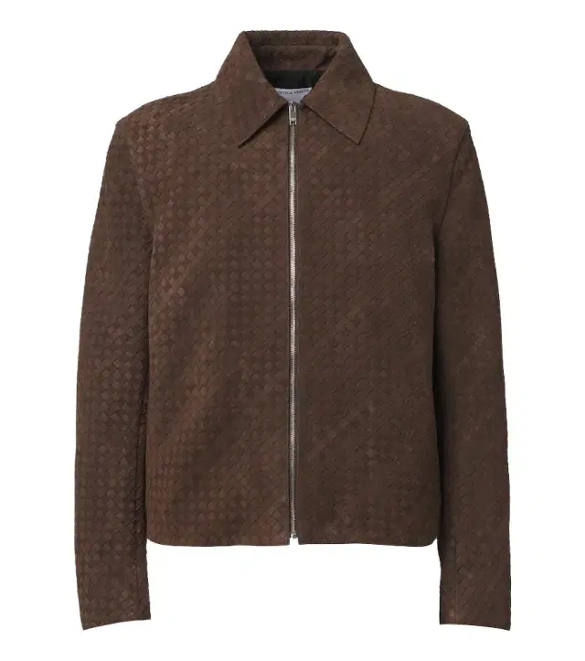Bottega Veneta Intrecciato suede jacket