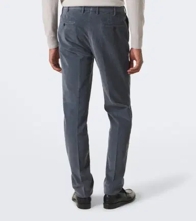 Slowear Cotton and cashmere corduroy slim pants | Thumbnail 3