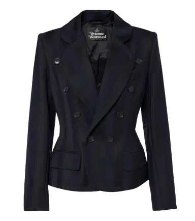 Vivienne Westwood Georgia striped virgin wool blazer | Thumbnail 1